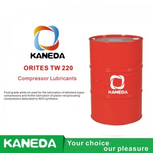 KANEDA ORITES TW 220 Dầu trắng cấp thực phẩm được sử dụng để bôi trơn máy nén siêu tốc ethylene và để bôi trơn máy nén pittông pittông dành riêng cho tổng hợp NH3.