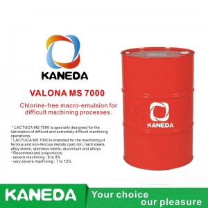 KANEDA LACTUCA MS 7000 Nhũ tương vĩ mô không chứa clo cho các quy trình gia công khó khăn.