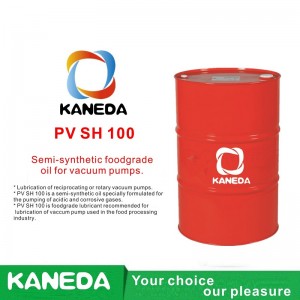 KANEDA PV SH 100 Dầu thực phẩm bán tổng hợp cho máy bơm chân không.
