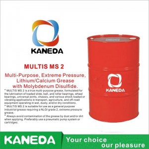 KANEDA MULTIS MS 2 Đa mục đích, áp suất cực cao, mỡ bôi trơn bằng canxi / canxi với Molybdenum Disulfide.