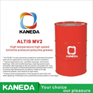 KANEDA ALTIS MV2 Mỡ polyurea áp suất cực cao tốc độ cao.